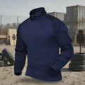 Men's Frog Shirt Long Sleeve for Uniform Shirt for Body Building Training Frogman T-Shirt Hiking Hunting Duty Tactical Shirt