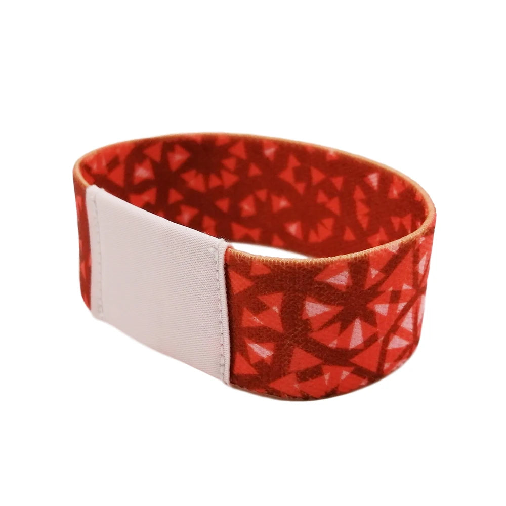 RFID Nfc Elastic Fabric Bracelets Customized Ultralight EV1 Wristband