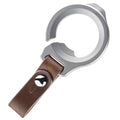 Multifunctional Titanium Carabiner Keychain Heavy Duty EDC Car Key Holder Stylish Titanium Keychain with Bottle Opener Feature