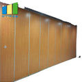 Office Sound Proof Wooden Wall Partition Folding Movable Sliding Partition Wall for Classroom