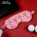 Paisley Printing Eye Mask Silk Luxury 22momme New Arrivals 100% Mulberry Wholesale