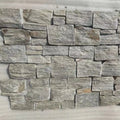 Green Quartzite 6x24 Split Face Stacked Stone Veneer Wall Cladding