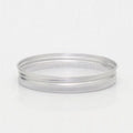 Diameter 83mm 89 mm 400 Thread Bottle Lids Silver Brushed Metal Aluminium Screw Caps