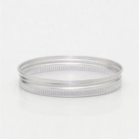 Diameter 83mm 89 mm 400 Thread Bottle Lids Silver Brushed Metal Aluminium Screw Caps