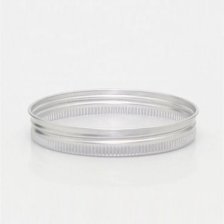 Diameter 83mm 89 mm 400 Thread Bottle Lids Silver Brushed Metal Aluminium Screw Caps