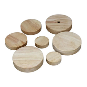 Custom Shape Blank Wooden Slices Wood Crafts Unfinished Wood for DIY Color Painting Circles Carving Home Decoration