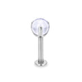 Hot Selling ASTM F136 Titanium Labret Body Jewelry Colorful Internal Threaded Lip Ear Fashionable Weddings Engagements Orthodox
