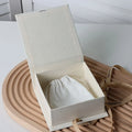 Hot Selling Magnet Flip Book Shape Paper Packaging Necklace Jewelry Box