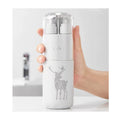 Leak-proof Plastic Travel Toiletries Container with Toothbrush Holder Modern Design for Hotels