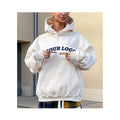 F230588 Custom Puff Print Logo Oversized Hoodie Hip Hop Streetwear Women Pullover Loose and Leisure Hoodie Sweatshirt