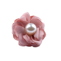 3.5cm Hair Flower Pearl Center Sharp Flowers Hair Accessories for Girl Fashion Accessory No Hairclip for Headband