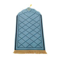 Wholesale Abstract Islamic Machine Washable Anti-Slip Polyester Prayer Carpet Custom Sizes Commercial Use Mosque Carpet