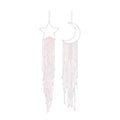New Macrame Dream Catcher Wind Bell Moon Dream Catcher for Home Decoration