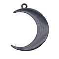 AA016510 44x32mm Antique Silver Plated Moon Handmade Charms Pendant Diy Jewelry Making Findings for Bracelet Necklace