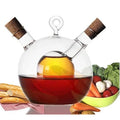 Glass Bottles of Soy Sauce Dispenser Oil Vinegar Oil and Vinegar Dispenser Glass Oil Vinegar Bottles