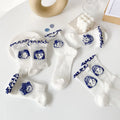 Jingwen OEM Calceta De Mujer Blanca New Summer Lolita Ruffle Cute Lace White Adult Crew Women Socks