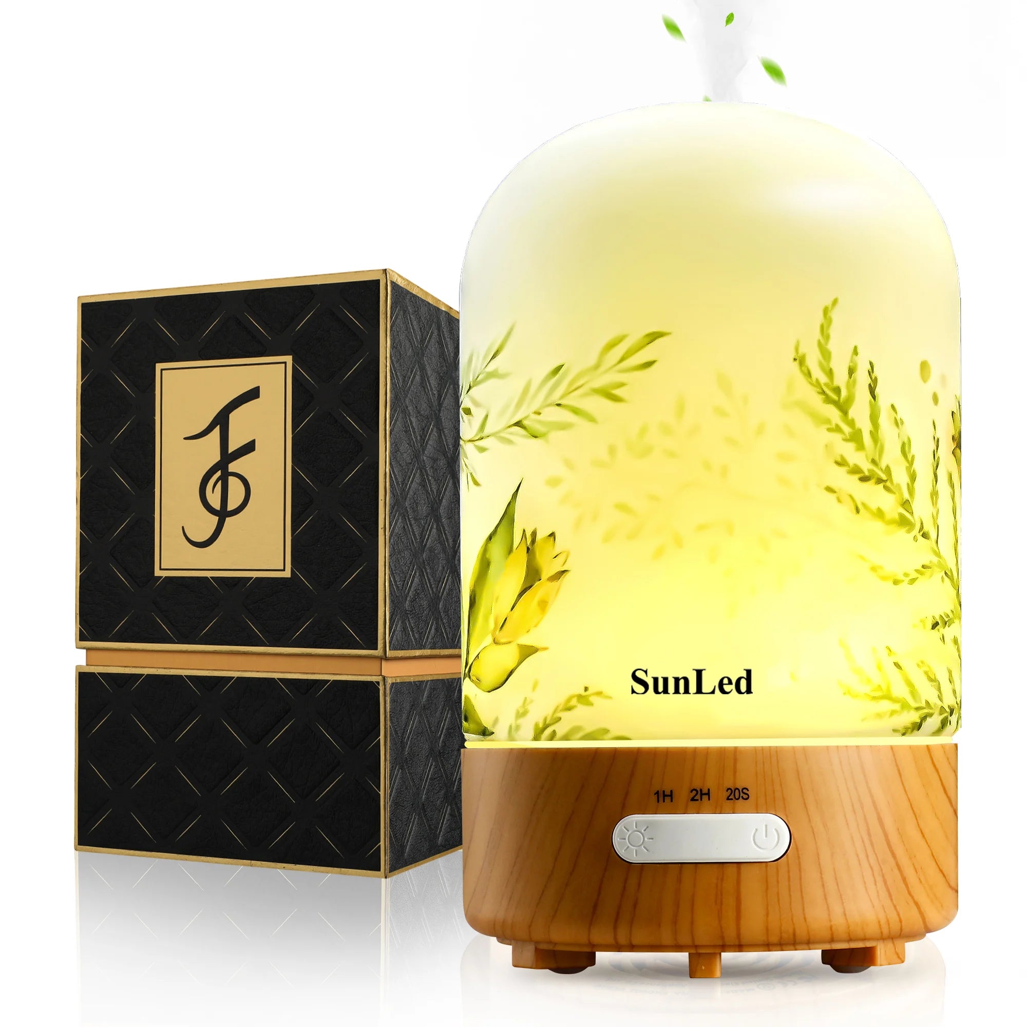 Sunled Unique Ultra Sonic Personal Umidificator H20 Atomizer Air Cool Mist Ultrasonic Mist Fog Maker Humidifier for Sale