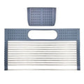 Foldable Silicone Rolling Sink Rack for Bowl Draining Over Sink Kitchen Dish Drying Rack Folding Water Filter Rack