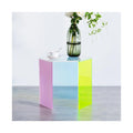 Modern Style Living Room Coffee Table Decorative Acrylic Furniture with Tea Desk Colorful Coffee Tables