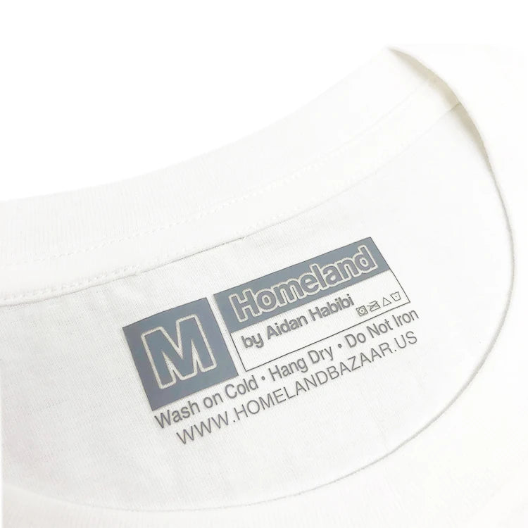 Customized Screen Printed Transfers Neck Label Heat Press Label