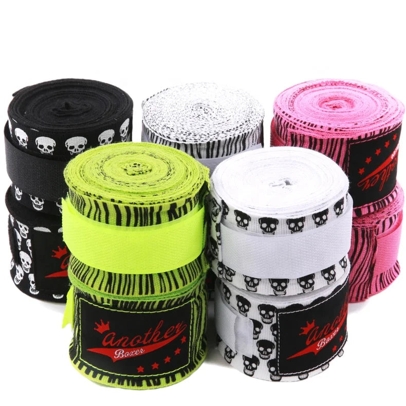 Anotherboxer Boxing Pink Hand Wraps Kickboxing Muay Thai Mma Elastic 180 Inch Wraps Boxing Hand Wraps Professional for Men