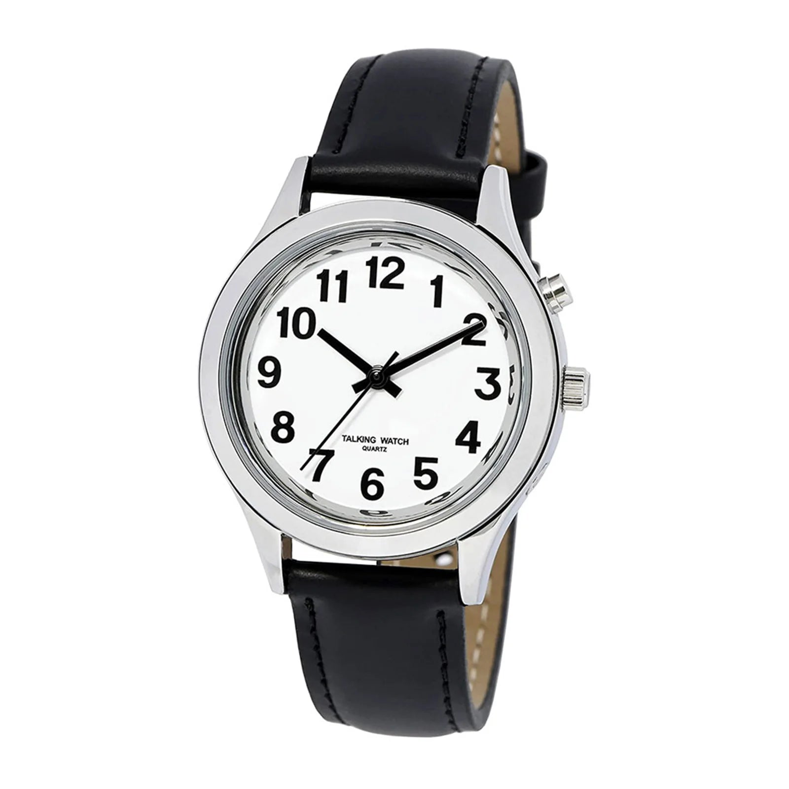 Talking English Language Watch with Large Numbers Designed for Visually Impaired Individuals and the Elderly