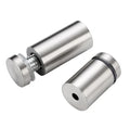 12mm 16mm 19mm 25mm Stainless Steel 304 Glass Shelf Support Standoff Pins Advertising Fixing Screws