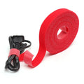 10MM 100% Nylon Eco-Friendly Self-Adhesive Double Sided Storage Tape Hook and Loop Band Thin Heavy Duty Back to Back