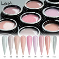 Not Burn 15g HEMATPO FREE ICE Builder Nail Gel High Viscosity Pretty Color Builder UV Gel  Available for the Nail Extension