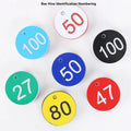 Engraved Beehive Hanging Number Discs New Punching Numeric Farm Animal Husbandry Alphabet Discs
