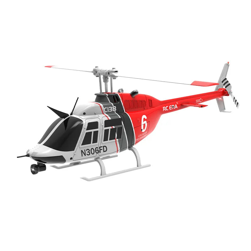 Hot C138 Helicopter Six Way Single Propeller Remote-controlled Airplane Model Toy
