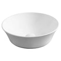 Factor Wholesale Lavabi Bathroom Ceramic Sink White Round Vessel Sinks Bowl Art Wash Hand Basin for Bathroom