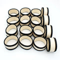 16pcs 57.2mm Wool Round Ring Ball Cleaner Pads Pool & Billiard Machine Accessory Snooker & Billiard Products