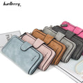 New Women Card Holder Wallet PU Leather Trifold Multi Card Wallet for Woman Lady Large Capacity Leather Long Wallet for Woman