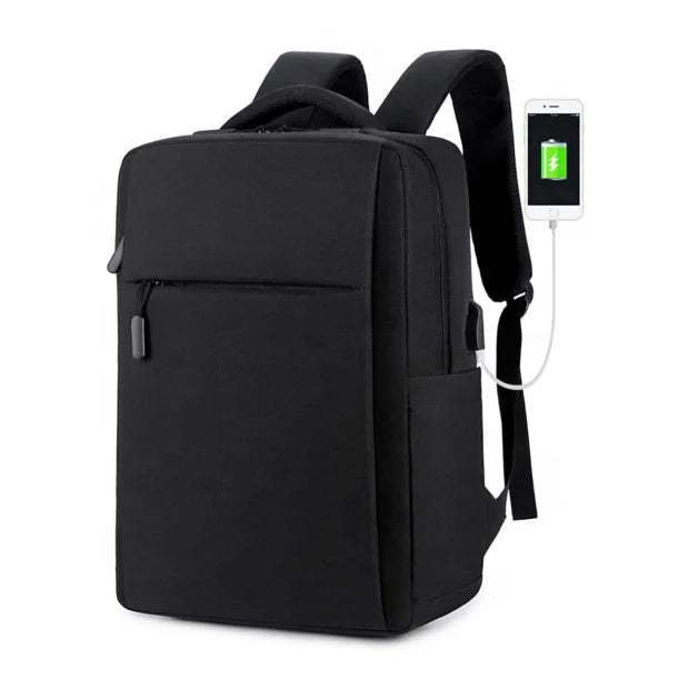 Business School Laptop Backpack for Teenagers Laptop Compartment Breathable Design Polyester Nylon Material Fashionable Style