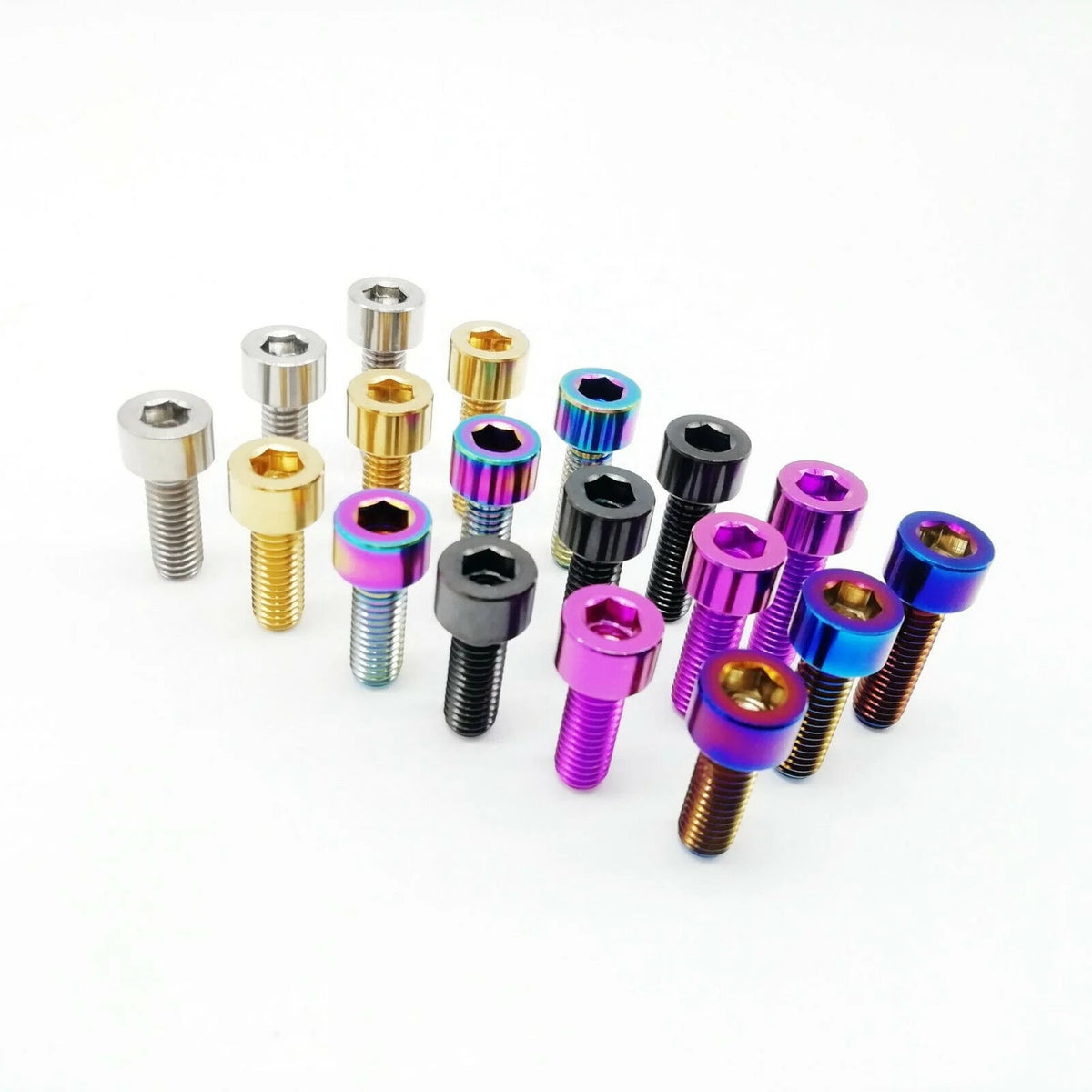 Wholesale Factory Price M5 Titanium Bolts Allen Socket Cup Head 1012151618202530354045mm Titanium Bolts Motorcycle