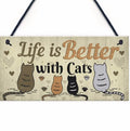 Wooden Handicrafts New Products Wooden Listings Home Decor Cat Lovers Logo Hanging Tags Wooden Sign Board