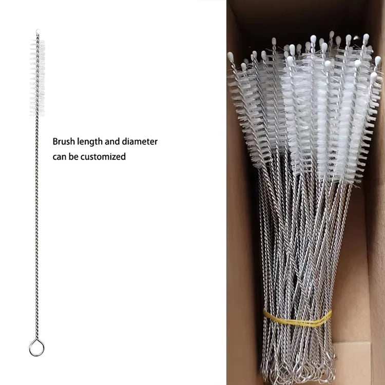 EcoFriendly Straw Cleaning Tool Durable Steel Brush for Everyday Use LB2756