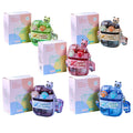 2025 Back to School Tomatodo Double Water Bottle 2 Compartment Plastic Cups With Straw for Kids School Custom Logo