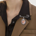 Oval Metal Pin Blank Silver for Wedding Party Ready to Ship Sublimation Custom Oval Brooches
