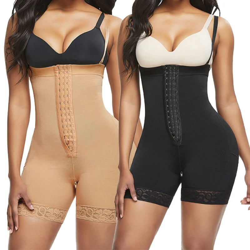 Wholesale Breathable Quick Dry Medium Control Bodysuit Shapewear with Tummy Control and Butt Lifter for Women in Polyester