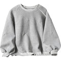Custom LOGO Men Mohair Sweater Fuzzy Jacquard Pattern Knitwear Winter Pullover Knitted Jumper Men Mohair Knit Sweater