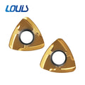 Fast Feed CNC Milling Blade BLMP1306R-M Special Double-Sided Hexagonal Cutter for Machining Center Stainless Steel PVD Coating