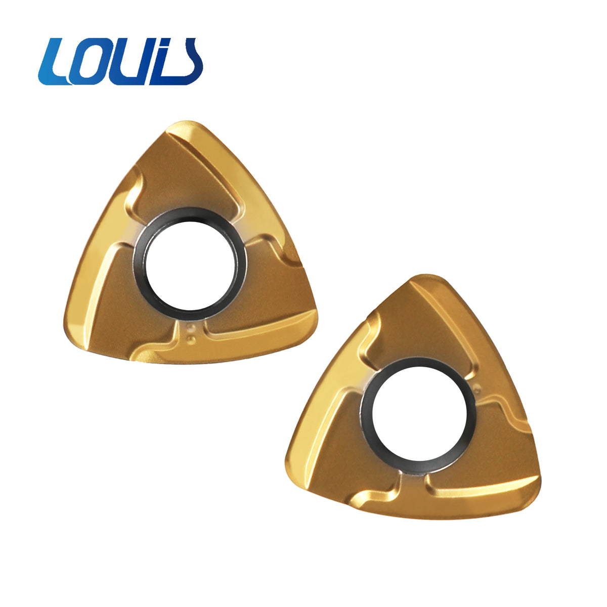 Fast Feed CNC Milling Blade BLMP1306R-M Special Double-Sided Hexagonal Cutter for Machining Center Stainless Steel PVD Coating
