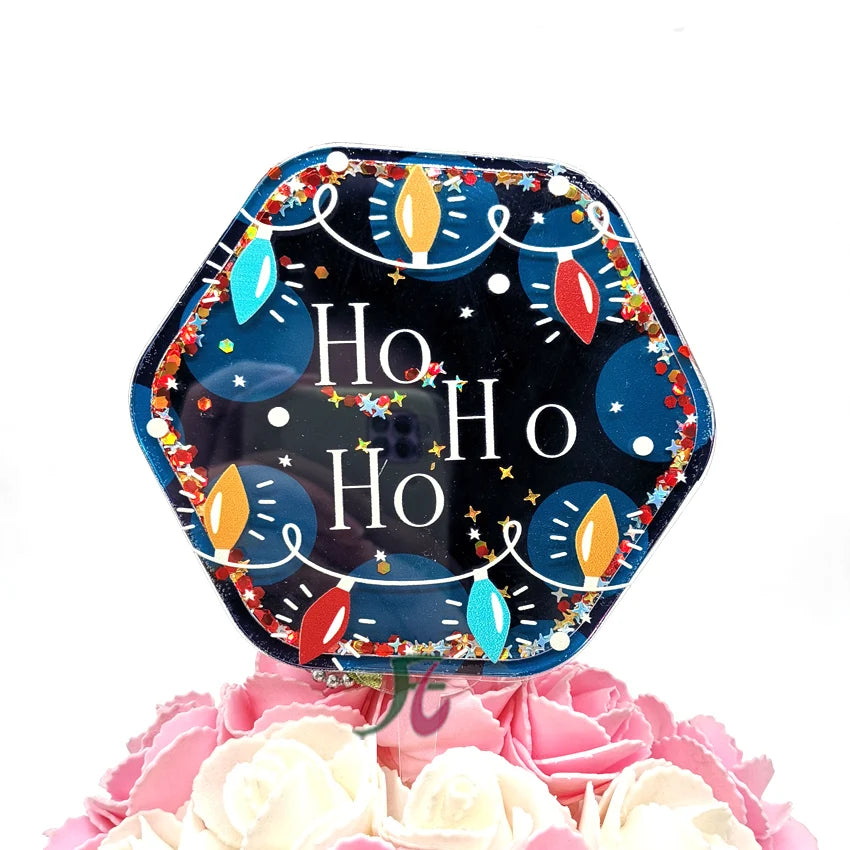 Party Accessories Acrylic Cake Topper Surprise Gift Toy Star Moving New Design Cake Topper
