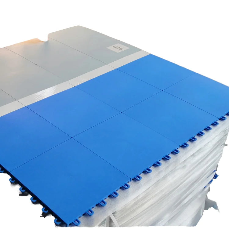 Hot Sale CE Standard Waterproof Interlocking Outdoor Sports Flooring Tile Free Sample PP Plastic Court for Volleyball Schools