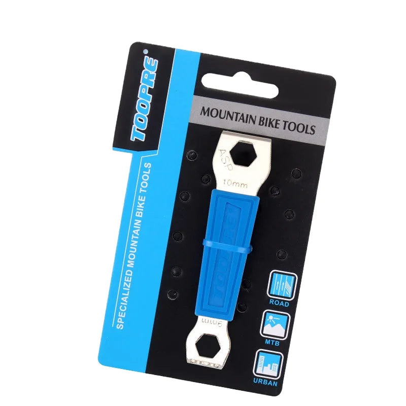 TOOPRE Mountain Road Bicycle Chainring Wrench Slotted Screw Chain Nail Disassembly Tool Sprocket Chainring Tool