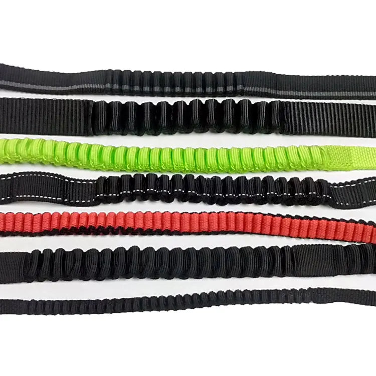 High Quality Folded Elastic Bungee Webbing for Dog Leash and Outdoor Products Buffering Usage