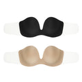 Large Size Nylon Spandex Polyamide Underwear Plus Size Women's Invisible Bra Half Cup Comfortable Support