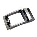 Fashion 35mm Hollow Center Automatic Belt Buckle Adjustable Business Leather Belt for Men Custom Logo